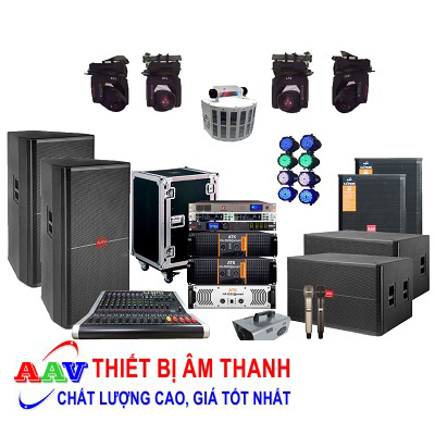 Thiết bị âm thanh, ánh sáng sân khấu